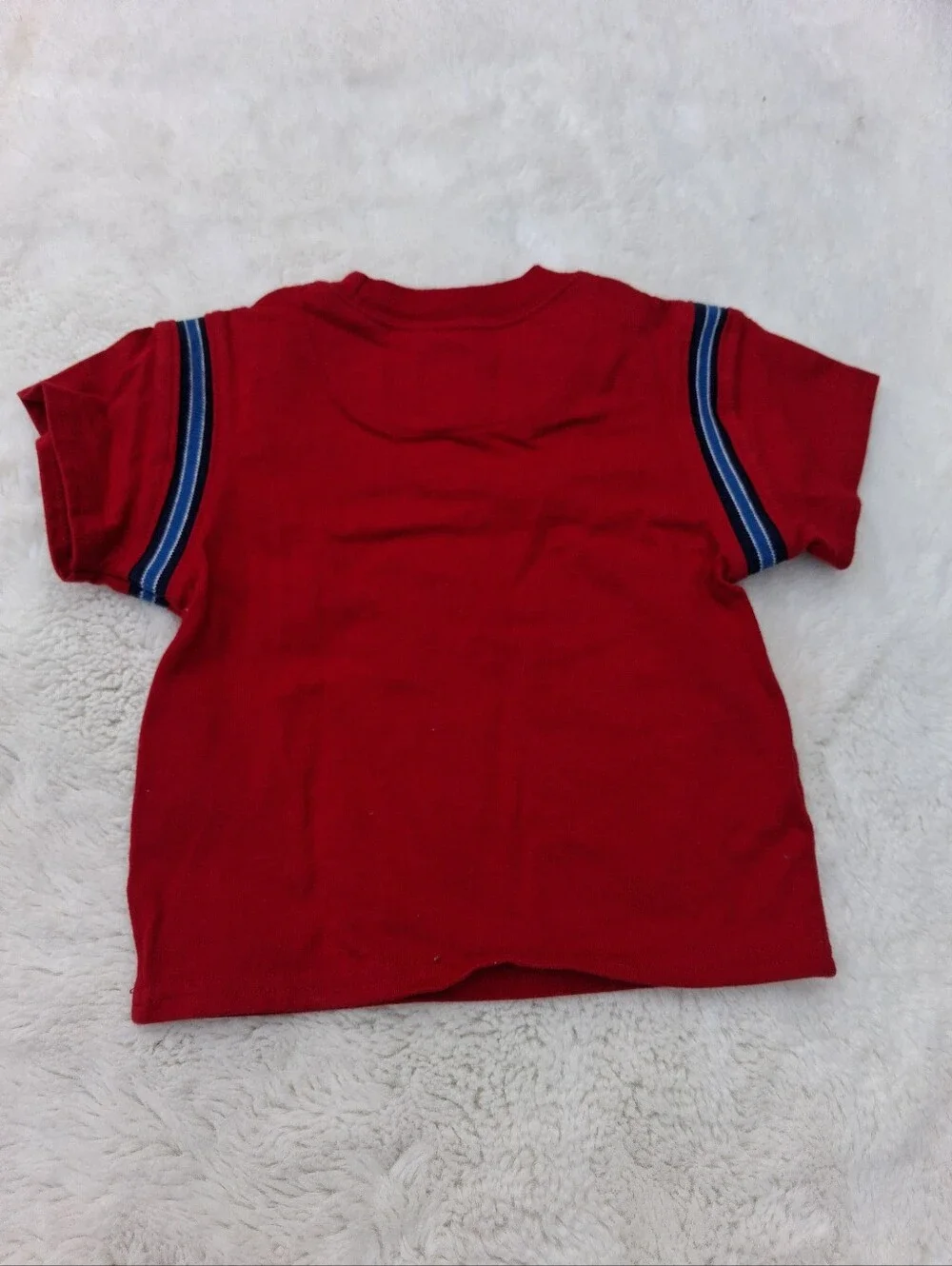 Baby Red Tee & Joggers with Navy Elephant Polo Size 9m